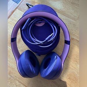 Beats Purple Wireless Headphones Solo3